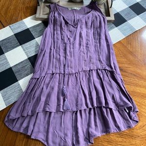 Chloe K EUC purple Tunic - Sz XS